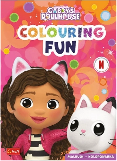 Carte de colorat Gabby’s Dollhouse