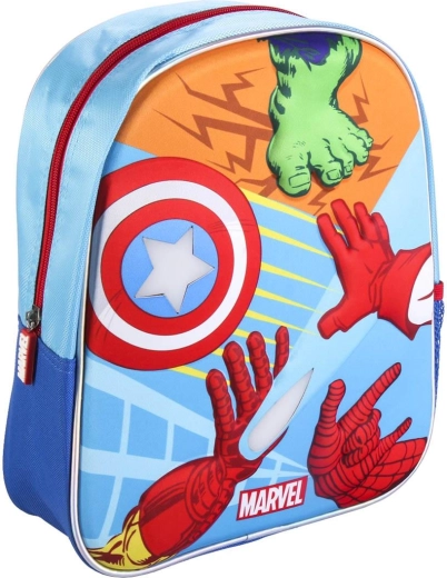 Rucsac 3D Marvel Avengers cu lumină 31 cm - 1 bucată