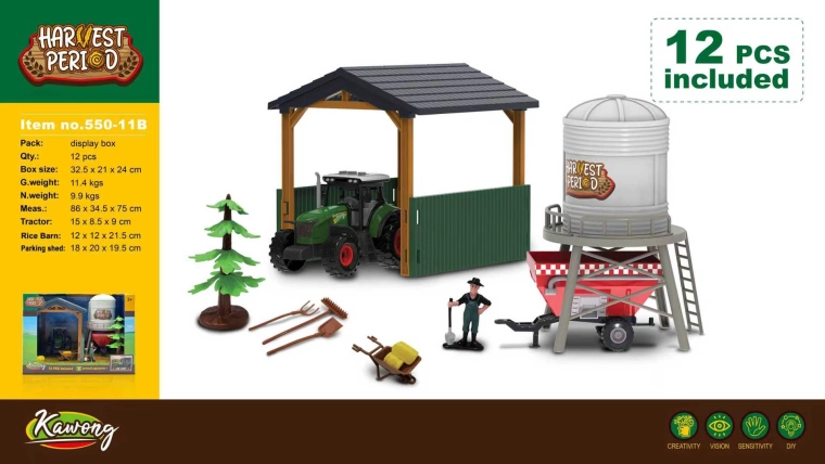 Set de fermă cu tractor