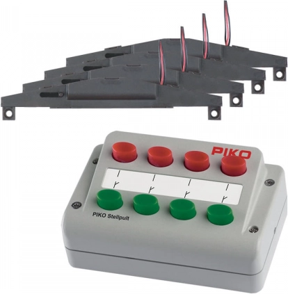 Set panou de control analogic și acționări pentru macaze
