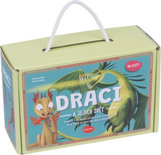 Dragoni și lumea lor – cutie cu carte și jocuri pentru călătorii