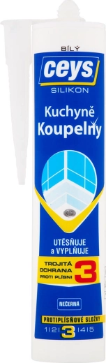 Silicon sanitar CEYS alb 280 ml