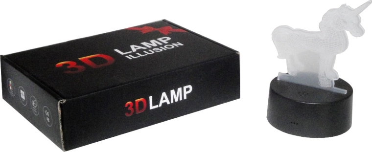 Veioză de noapte unicorn cu acumulator