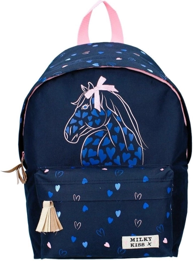 Rucsac Milky Kiss cu căluț 37 cm