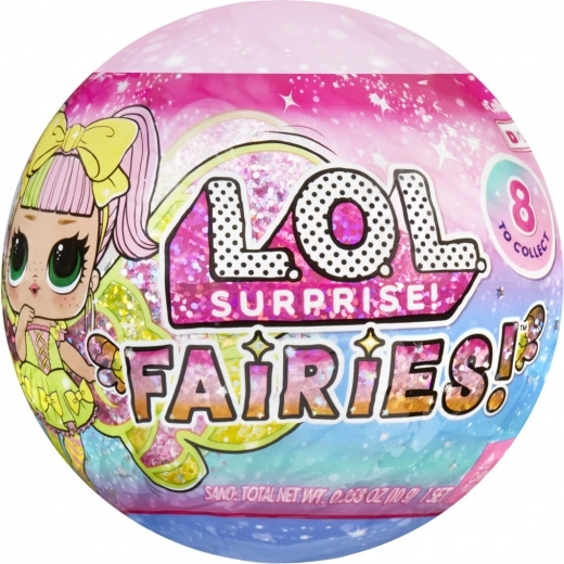 L.O.L. Surprise păpușă zână Fairy Tots – aripi creative (display 12 buc)