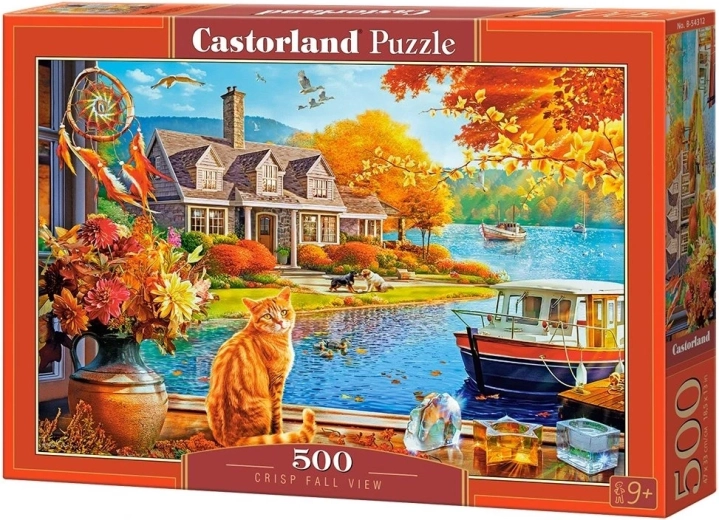 Puzzle Castorland Priveliște de toamnă 500 de piese