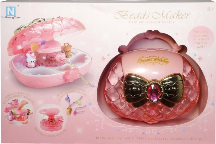 Set de mărgele și aparat pentru realizarea bijuteriilor pentru copii