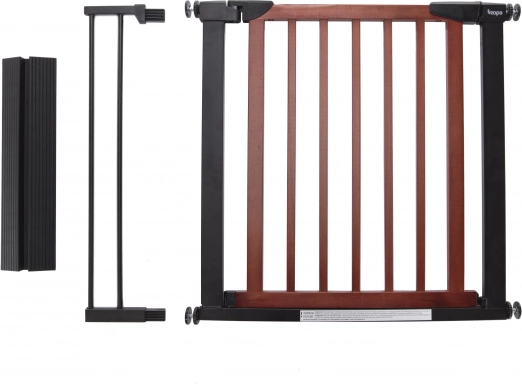 Barieră extensibilă din lemn pentru copii Smart Wood