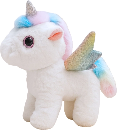 Aspect magic cu aripi curcubeu