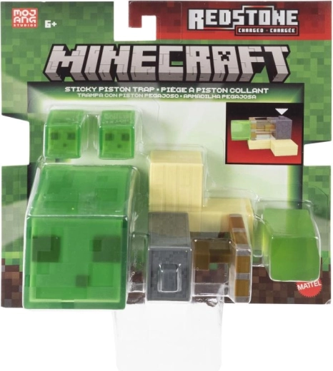 Acțiune Redstone cu piston lipicios