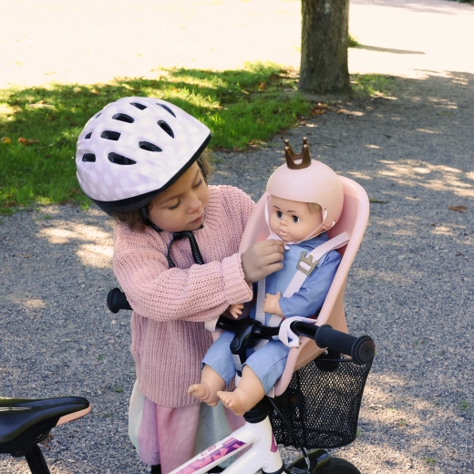 Montaj în față și în spate pe bicicleta copilului