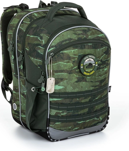 Rucsac școlar Topgal COCO camuflaj