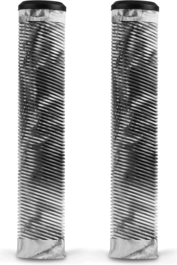 Mânere Soke pentru trotinetă, negru-alb, 160 mm, 2 buc.