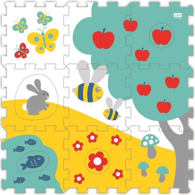 Primul meu puzzle din spumă Pajiște TREFL