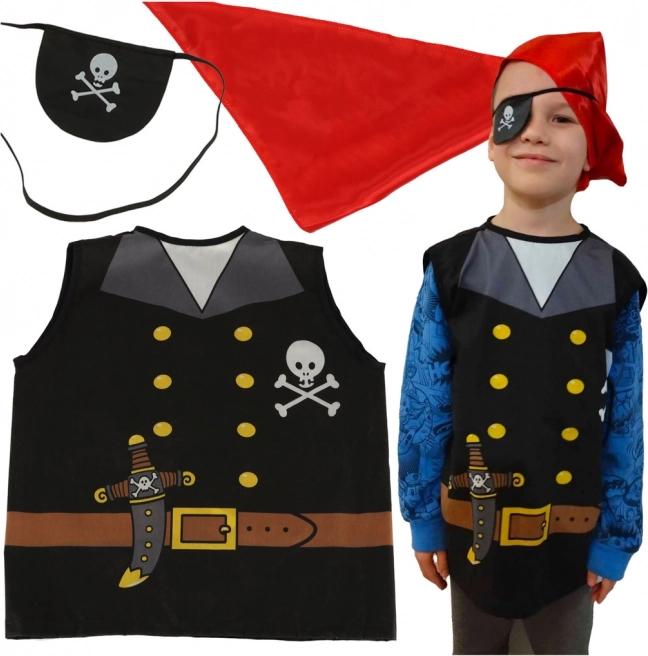 Costum pirat pentru copii 3-8 ani