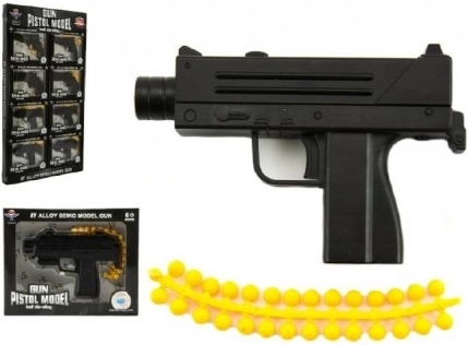 Teddies pistolă de jucărie 11 cm pentru bile moi