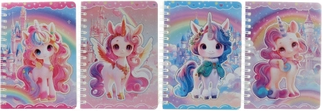 Caiet cu unicorn