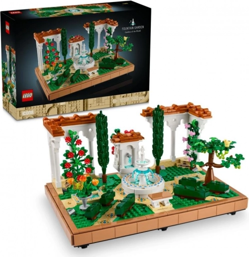 Lego Icons fântână de grădină