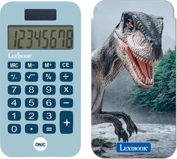 Lexibook calculator de buzunar cu motiv de dinozaur