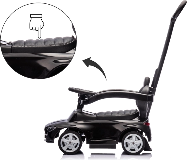 Șezut confortabil din piele ecologică cu spătar