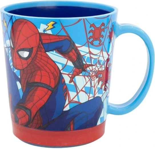 Căniță sigură Spider-Man cu Smartgrip 410 ml