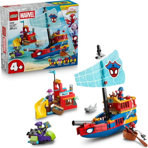 LEGO Marvel Corabia piraților echipei lui Spidey