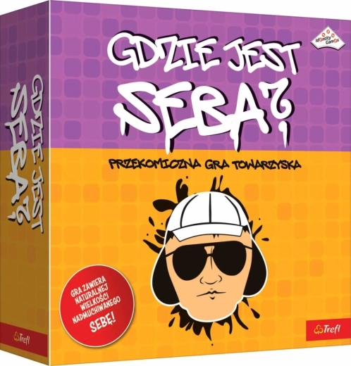 Joc de societate Trefl Unde este Seba?