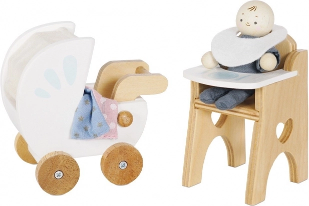 Le Toy Van set bebeluș cu accesorii