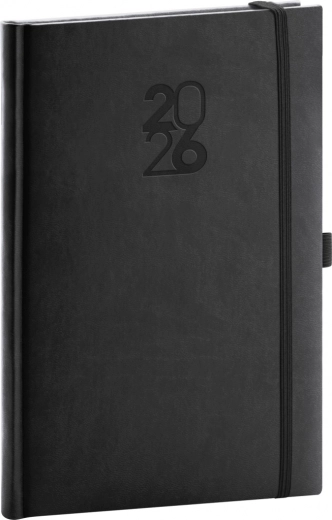 Agenda săptămânală Notique Aprint Top 2026 negru