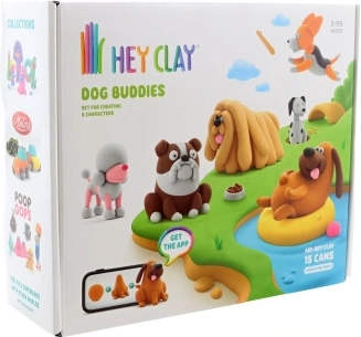 Set creativ Hey Clay – câini