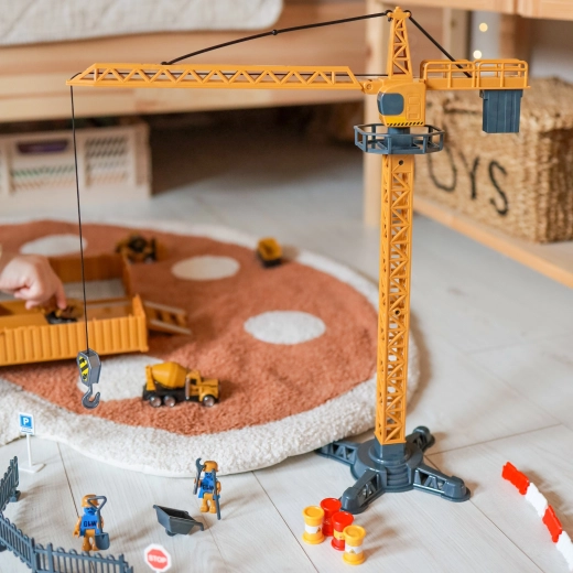 Macara turn cu rotație și cârlig funcțional