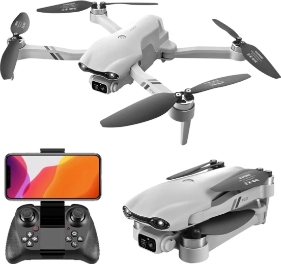 Dron 4DRC F10 cu FPV, cameră Wi‑Fi și iluminare LED