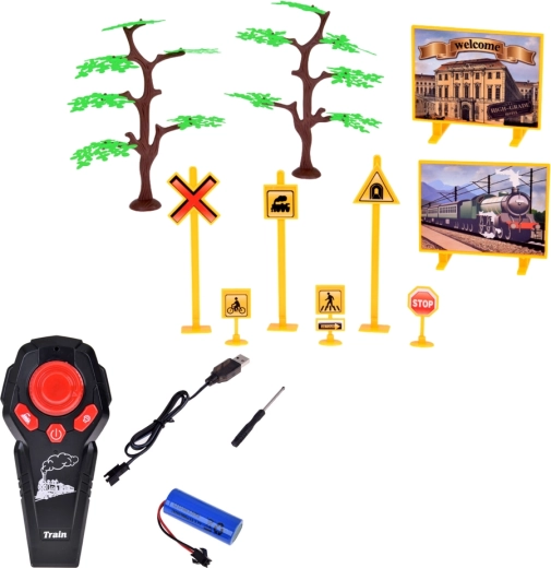 Control RC comod și accesorii complete