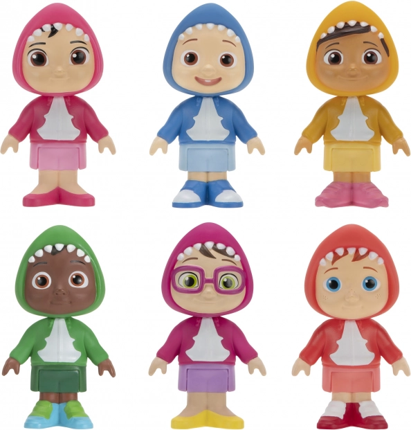 Cocomelon set figurine rechin – 6 buc
