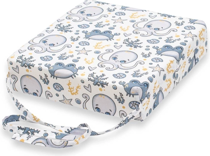 Înălțător pentru scaun copii New Baby Basic caracatiță albastru
