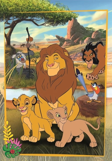 Puzzle CLEMENTONI Regele Leu MAXI 60 piese