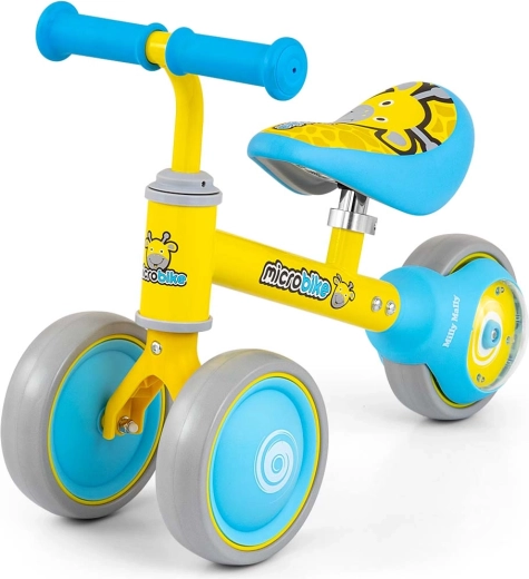 Milly Mally bicicletă de echilibru pentru copii micro plus giraffe
