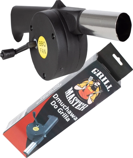 Furtun manual pentru grătar cu manivelă