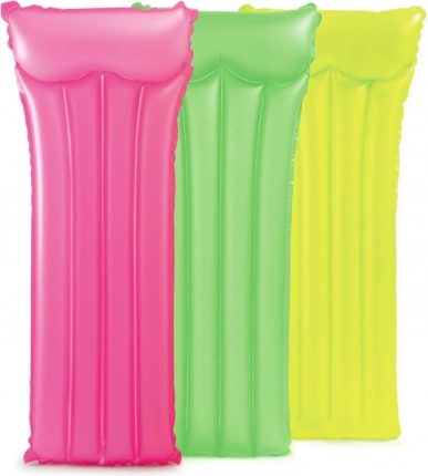 Saltea de plajă gonflabilă 183 × 76 cm – transparentă