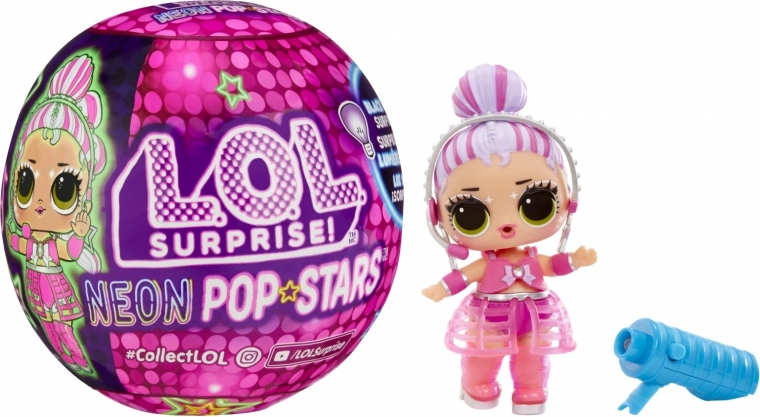 L.O.L. Surprise Neon Pop Stars – display 12 buc