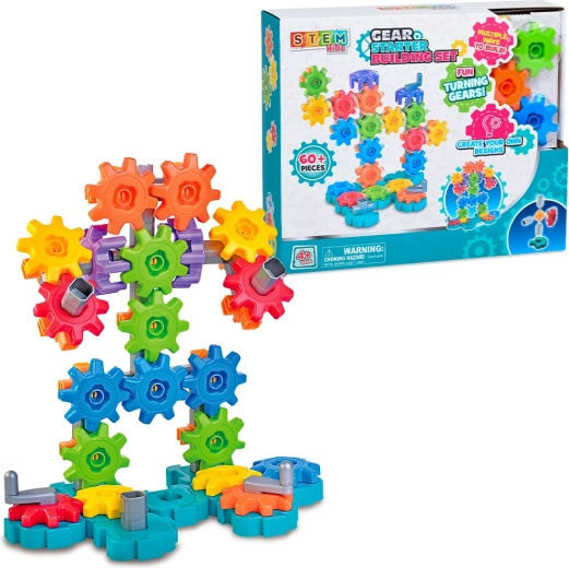 Set de construcție STEM pentru copii – 60 de piese