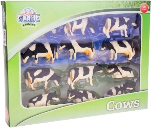 Figurine vaci Kids Globe la scara 1:32 - 12 buc.