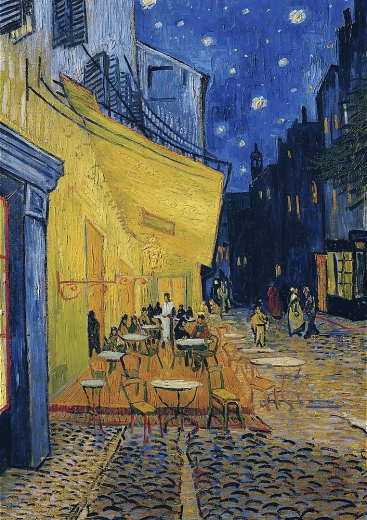 Puzzle Art Collection – terasa cafenelei noaptea 1000 piese