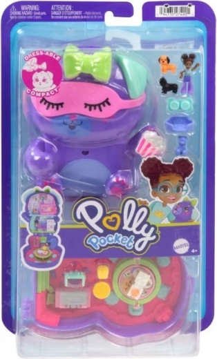 Set Polly Pocket petrecere în pijamale cu căței