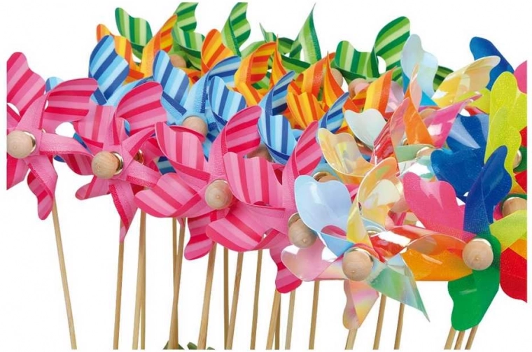 Morisca de vânt din lemn pentru copii SMALL FOOT