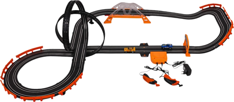 Circuit auto cu iluminare și accesorii Track Master