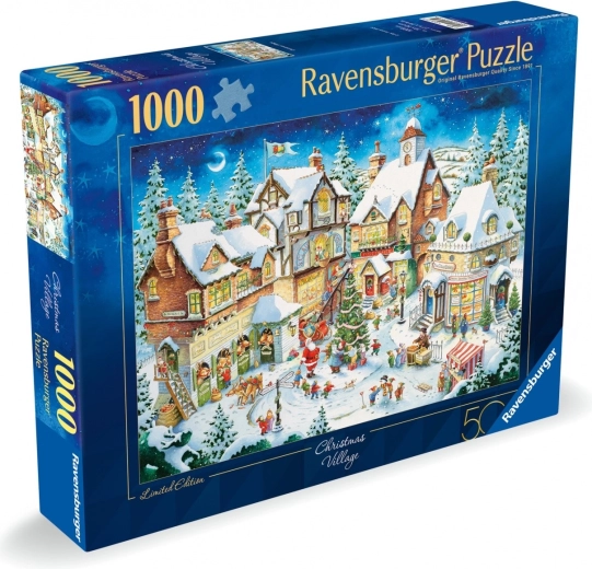 Puzzle 1000 bucăți Crăciun Alb