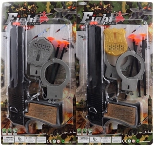 Set de poliție pentru copii cu pistol și accesorii