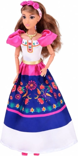 Rochie folclorică plină de culori