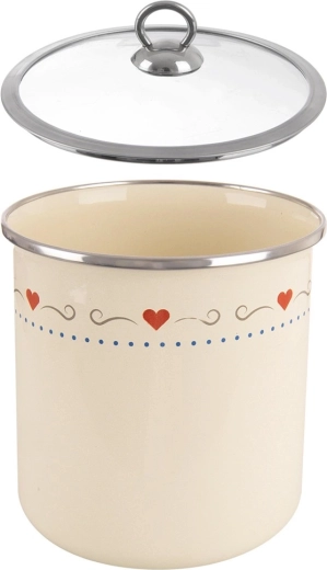 Oțel emailat rezistent, într-un design elegant